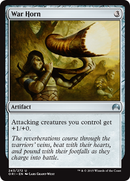 War Horn (Magic Origins) Near Mint Foil