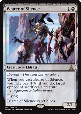 Bearer of Silence (Oath of the Gatewatch) Near Mint
