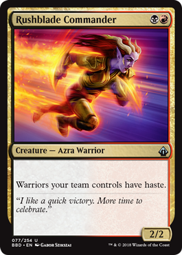 Rushblade Commander (Battlebond) Near Mint