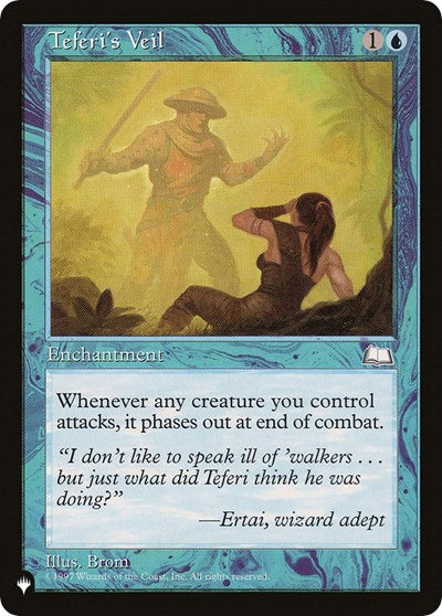 Teferi's Veil (The List) Near Mint