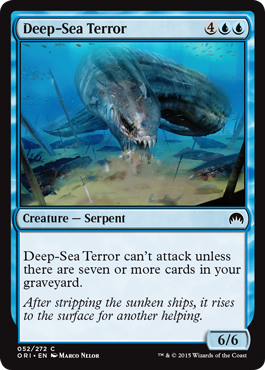 Deep-Sea Terror (Magic Origins) Medium Play