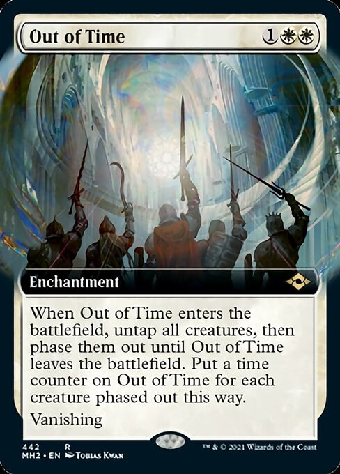 Out of Time (Extended Art) (Modern Horizons 2) Near Mint Foil