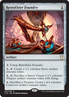Retrofitter Foundry (Commander 2018) Light Play