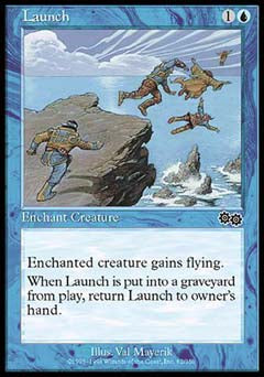 Launch (Urza's Saga) Light Play