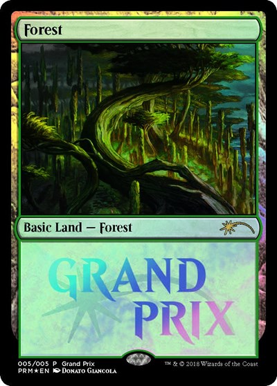 Forest (Promos: Grand Prix) Near Mint Foil