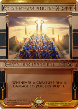 No Mercy (Amonkhet Invocations) Medium Play Foil