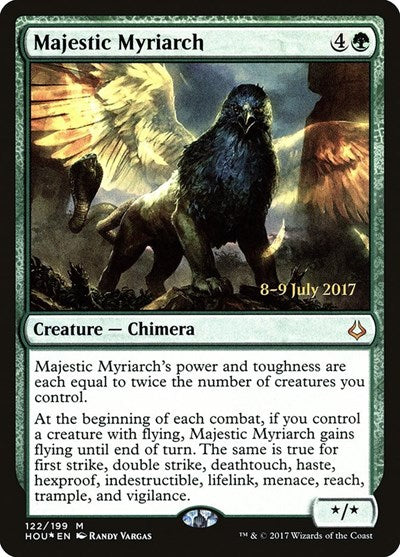 Majestic Myriarch (Promos: Prerelease Cards) Near Mint Foil