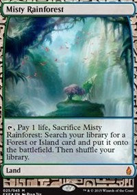 Misty Rainforest (Zendikar Expeditions) Light Play Foil