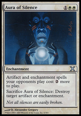 Aura of Silence (10th Edition) Near Mint