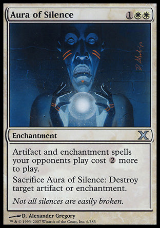 Aura of Silence (10th Edition) Light Play
