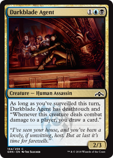 Darkblade Agent (Guilds of Ravnica) Medium Play