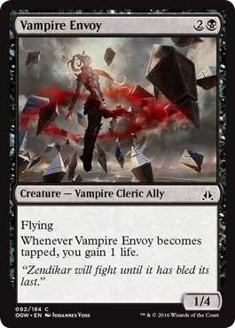 Vampire Envoy (Oath of the Gatewatch) Medium Play