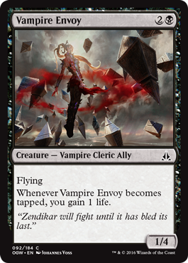 Vampire Envoy (Oath of the Gatewatch) Near Mint Foil