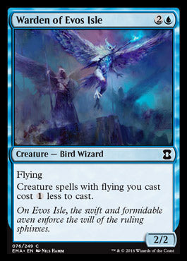 Warden of Evos Isle (Eternal Masters) Medium Play