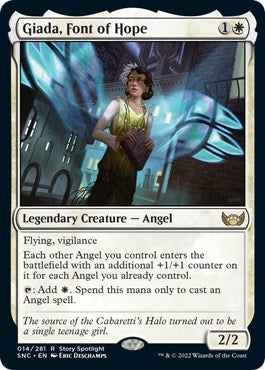 Giada, Font of Hope (Streets of New Capenna) Near Mint