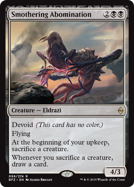 Smothering Abomination (Battle for Zendikar) Medium Play
