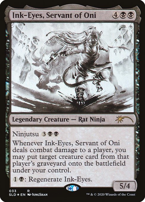 Ink-Eyes Servant of Oni (Secret Lair) Near Mint Foil
