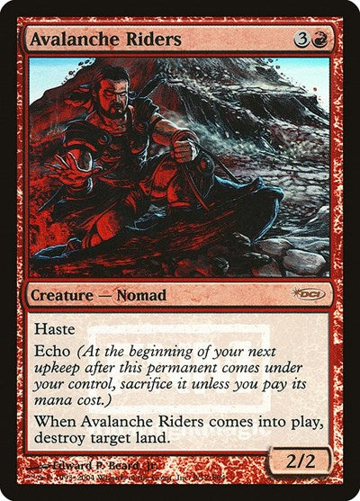 Avalanche Riders (Promos: FNM) Medium Play Foil
