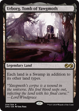 Urborg, Tomb of Yawgmoth (Ultimate Masters) Light Play