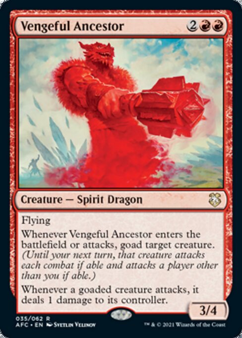 Vengeful Ancestor (Commander 2021 Forgotten Realms) Near Mint