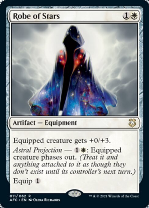 Robe of Stars (Commander 2021 Forgotten Realms) Near Mint