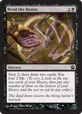 Read the Bones (Theros) Near Mint Foil