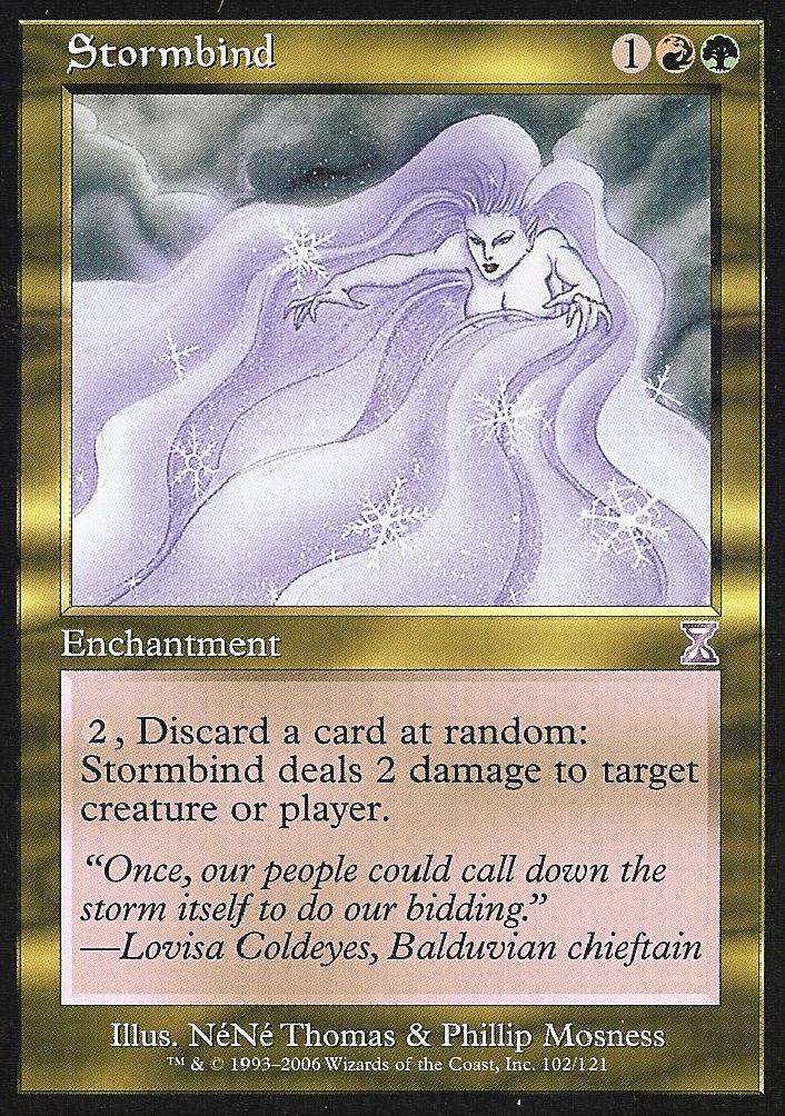 Stormbind (Time Spiral Time Shifted) Medium Play