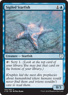 Sigiled Starfish (Commander 2018) Near Mint