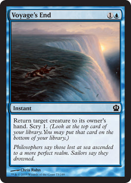 Voyage's End (Theros) Light Play Foil