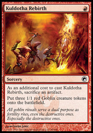 Kuldotha Rebirth (Scars of Mirrodin) Light Play