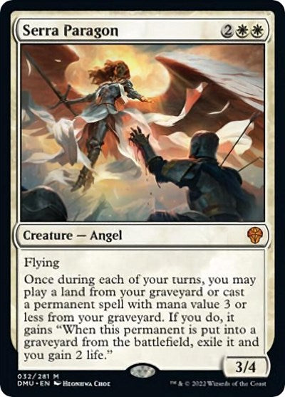 Serra Paragon (Dominaria United) Near Mint Foil