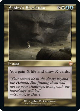 Sphinx's Revelation (Commander: The Brothers' War) Near Mint