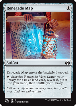 Renegade Map (Aether Revolt) Medium Play Foil