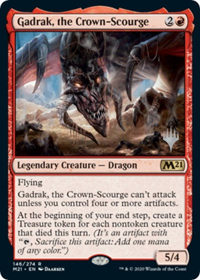 Gadrak, the Crown-Scourge (Promo Pack: Core Set 2021) Near Mint