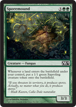 Sporemound (Magic 2014 Core Set) Medium Play