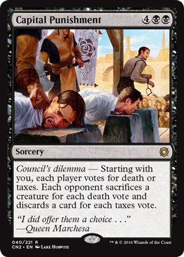 Capital Punishment (Conspiracy: Take the Crown) Medium Play
