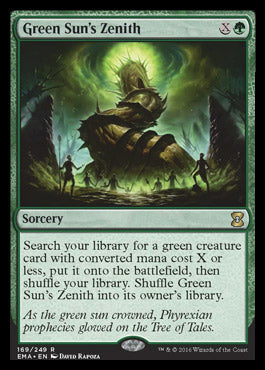 Green Sun's Zenith (Eternal Masters) Light Play Foil