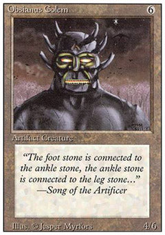 Obsianus Golem (Revised) Medium Play