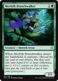 Merfolk Branchwalker (Ixalan) Light Play