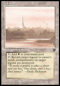 Karakas (Legends) Heavy Play
