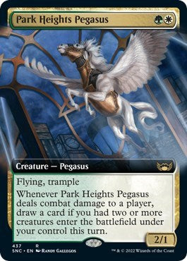 Park Heights Pegasus (Extended Art) (Streets of New Capenna) Near Mint
