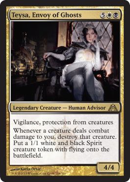 Teysa, Envoy of Ghosts (Dragon's Maze) Light Play Foil