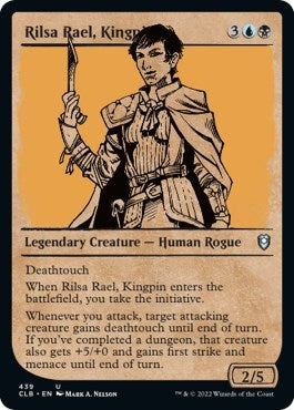 Rilsa Rael, Kingpin (Showcase) (Commander Legends: Battle for Baldur's Gate) Near Mint
