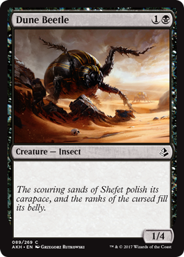 Dune Beetle (Amonkhet) Medium Play