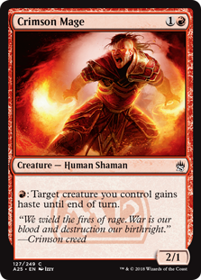 Crimson Mage (Masters 25) Near Mint