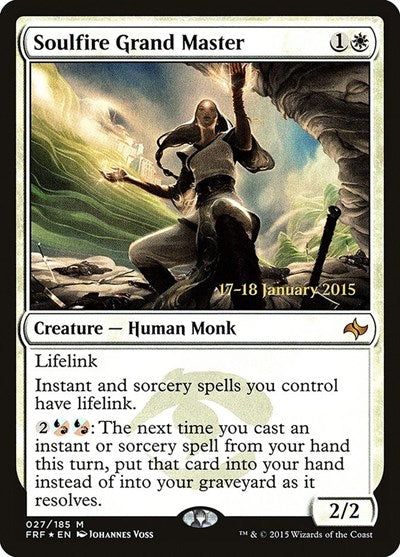 Soulfire Grand Master (Promos: Prerelease Cards) Light Play Foil