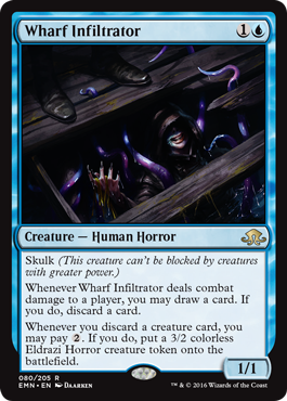 Wharf Infiltrator (Eldritch Moon) Medium Play