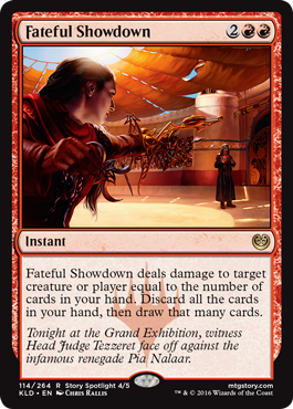 Fateful Showdown (Kaladesh) Medium Play