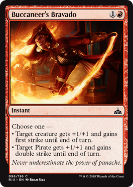 Buccaneer's Bravado (Rivals of Ixalan) Near Mint