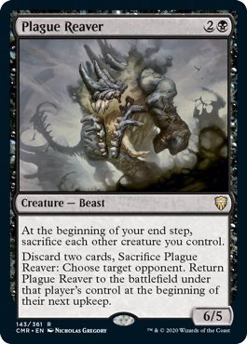 Plague Reaver (Commander Legends) Near Mint Foil
